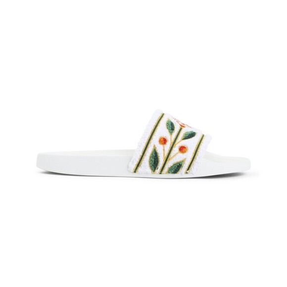 Casablanca Embroidered Floral Pattern Sandals - NWT